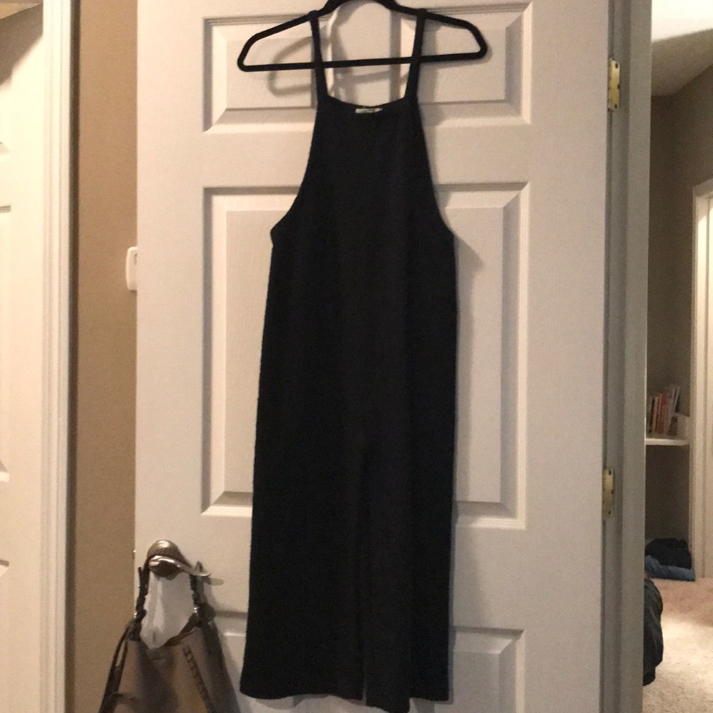 Madewell black jumpsuit